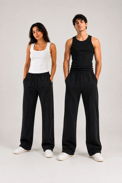 Black Unisex Pants