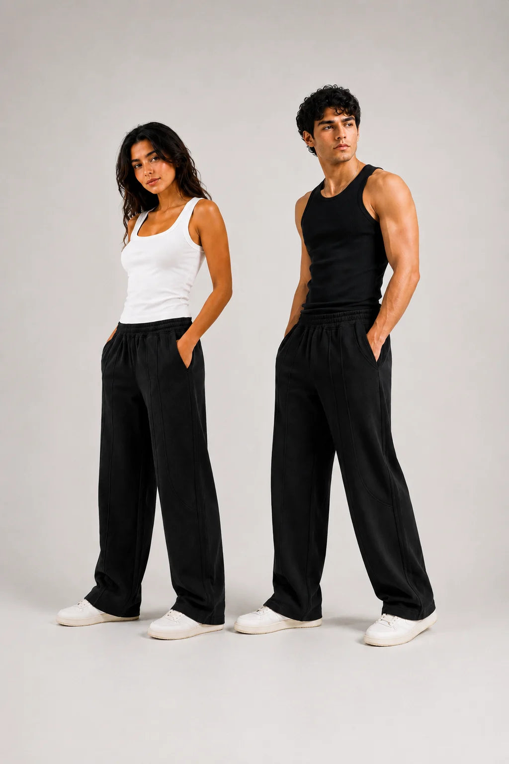Black Unisex Pants