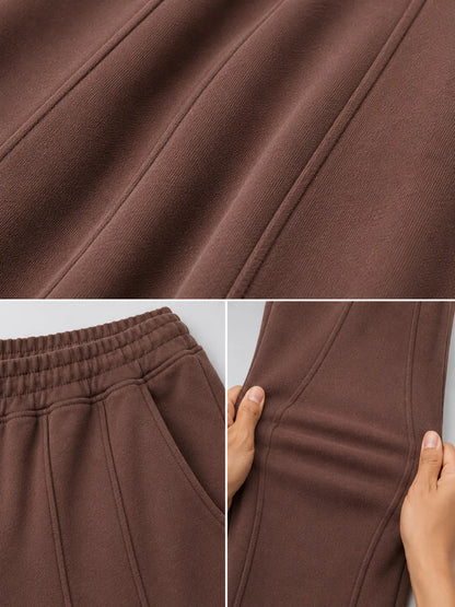 Brown Unisex Pants