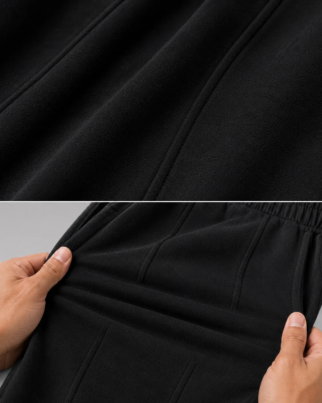 Black Unisex Pants