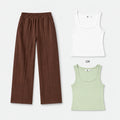Brown Pant + U-Shape