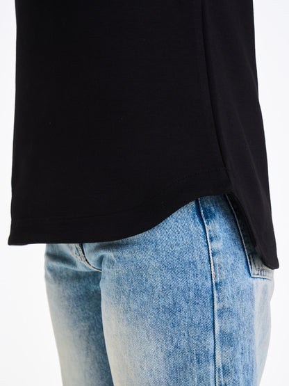 Regular V Tee - Black