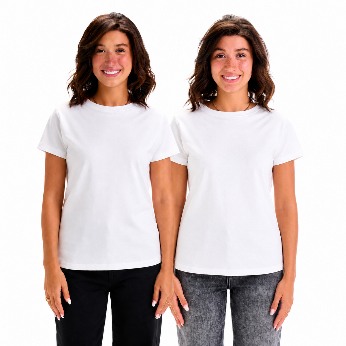 The Curve Set - Round Tee + Curve Top